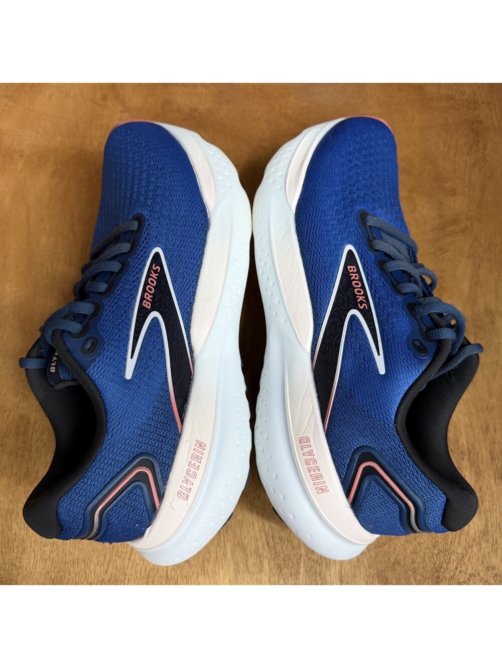 Brooks Glycerin 21 Shoes Women Sz 9 B Blue DNA Loft Cushion Sneakers 1204081B496 - Picture 6 of 15